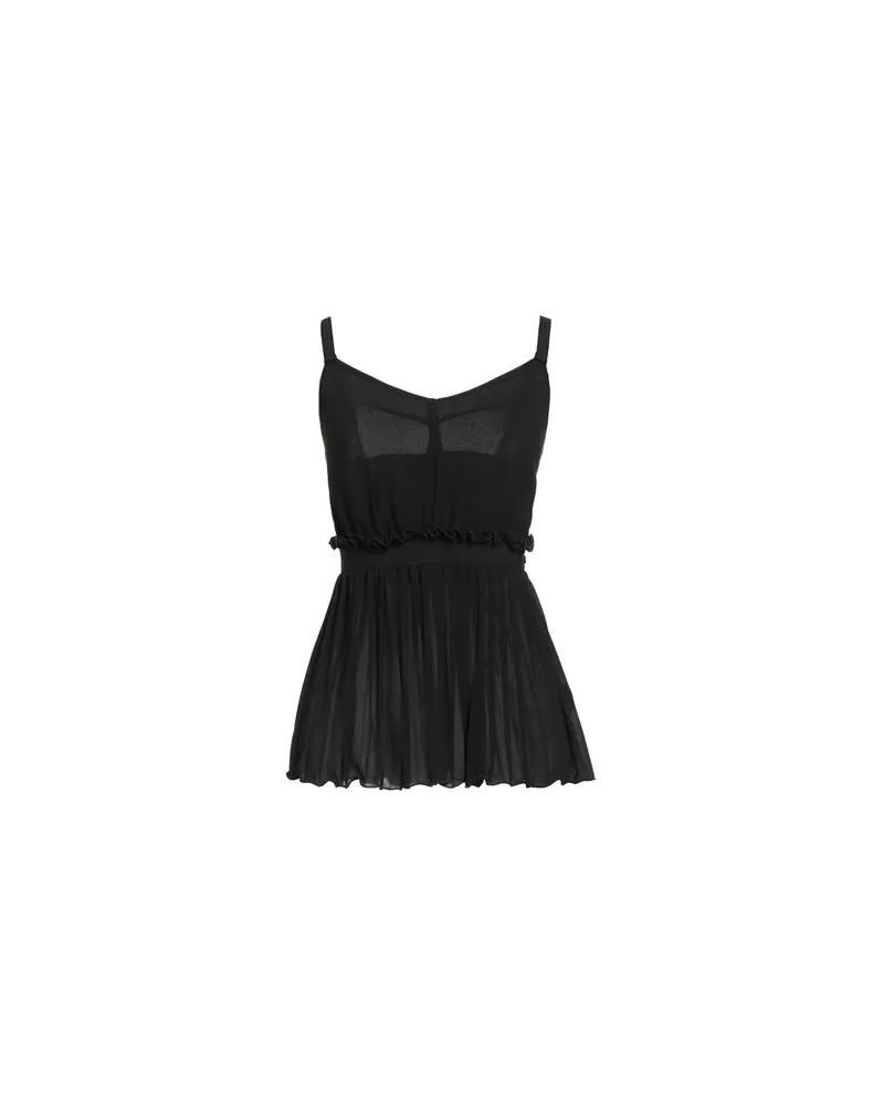 MET  TOPS - Topsauf YOOX.COM Schwarz