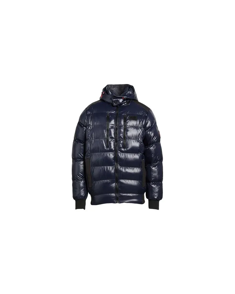 Geographical Norway JACKEN & MÄNTEL - Pufferjacken & Daunenjackenauf YOOX.COM Marineblau