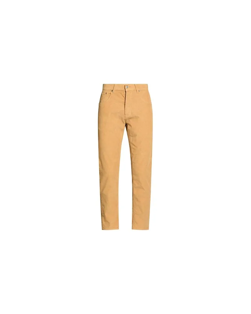 Dondup HOSEN & RÖCKE - Hosenauf YOOX.COM Senf