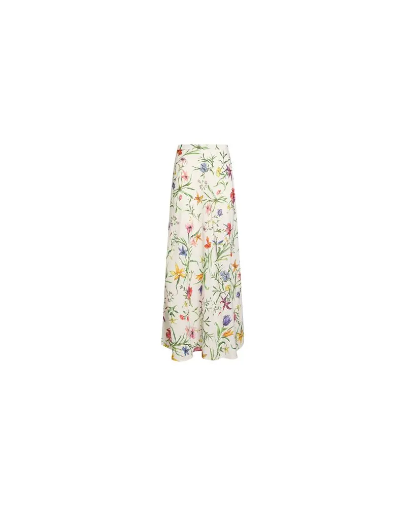 120% Lino HOSEN & RÖCKE - Maxi-Röckeauf YOOX.COM Weiß