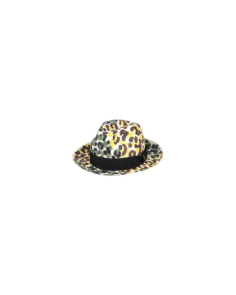 Borsalino ACCESSOIRES - Mützen & Hüteauf YOOX.COM Elfenbein