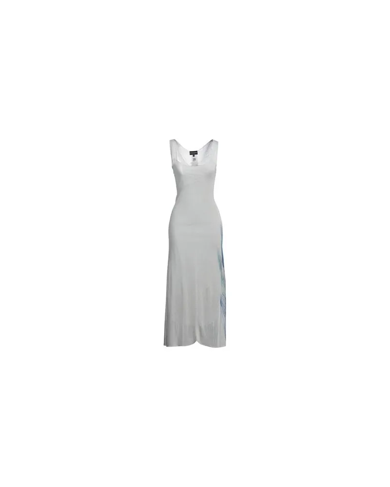Emporio Armani KLEIDER - Maxi-Kleiderauf YOOX.COM Salbeigrün