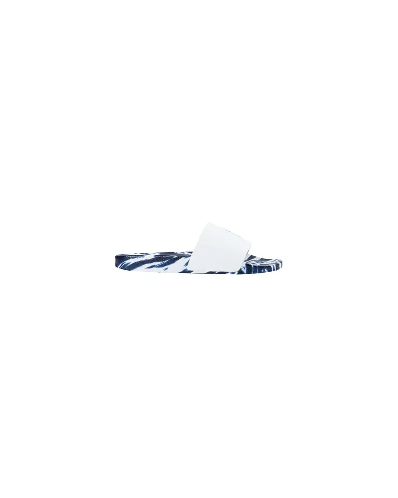 Ralph Lauren SIGNATURE PONY FLORAL SLIDE  - SCHUHE - Sandalenauf YOOX.COM Weiß