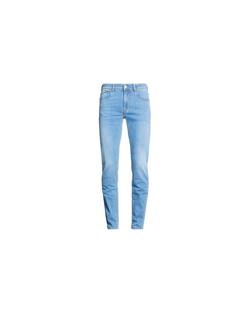 Re-HasH HOSEN & RÖCKE - Jeanshosenauf YOOX.COM Blau