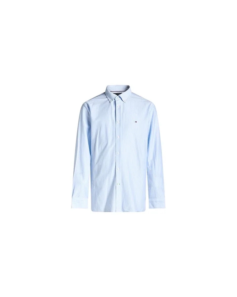 Tommy Hilfiger TOPS - Hemdenauf YOOX.COM Himmelblau