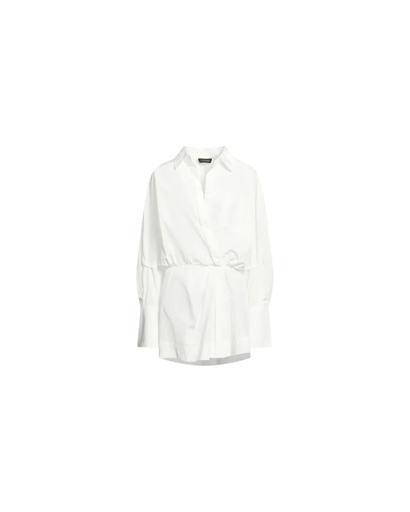ANDAMANE KLEIDER - Mini-Kleiderauf YOOX.COM Weiß
