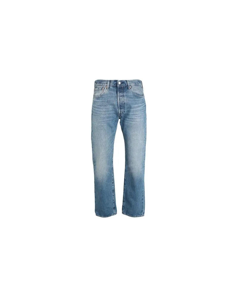 Levi's 501® LEVIS®ORIGINAL FIT DARK INDIGO - WORN IN  - HOSEN & RÖCKE - Jeanshosenauf YOOX.COM Blau