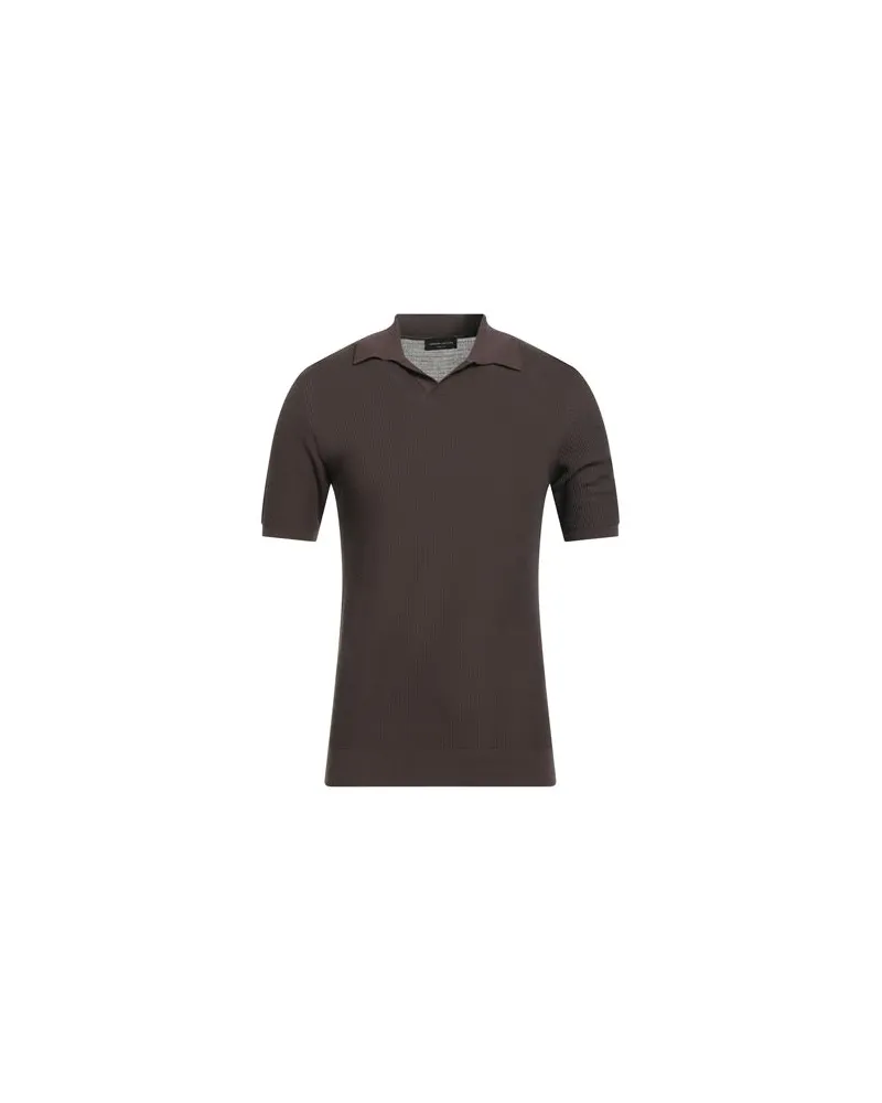 Roberto Collina STRICKWAREN - Pulloverauf YOOX.COM Schokobraun