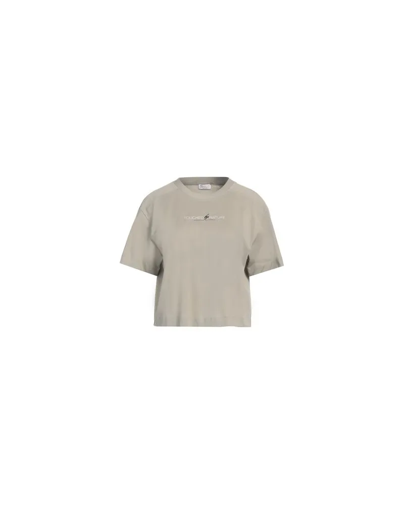 Brunello Cucinelli TOPS - T-shirtsauf YOOX.COM Khaki
