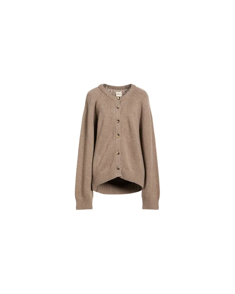 KHAITE STRICKWAREN - Strickjackenauf YOOX.COM Khaki