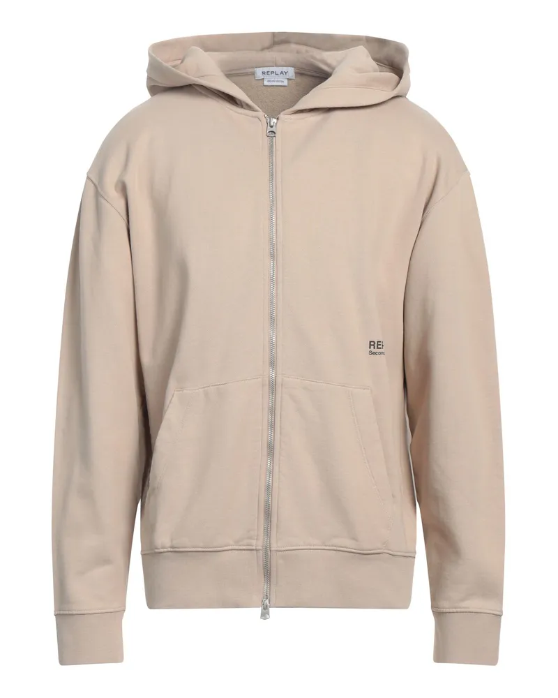 Replay Sweatshirt Beige