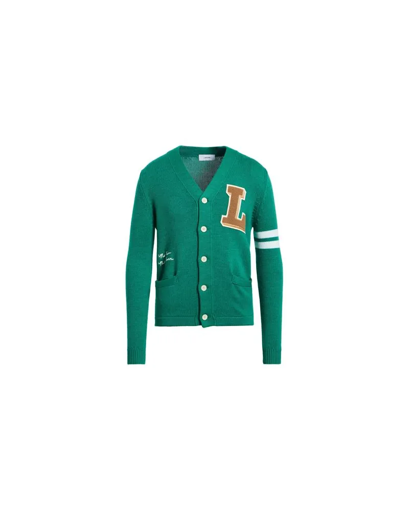 LARDINI STRICKWAREN - Strickjackenauf YOOX.COM Grün