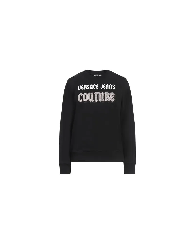 Versace Jeans TOPS - Sweatshirtsauf YOOX.COM Schwarz