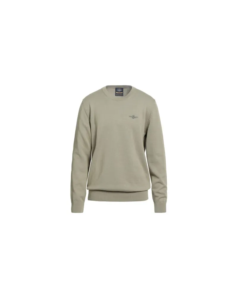 Aeronautica Militare ESSENTIAL - STRICKWAREN - Pulloverauf YOOX.COM Salbeigrün