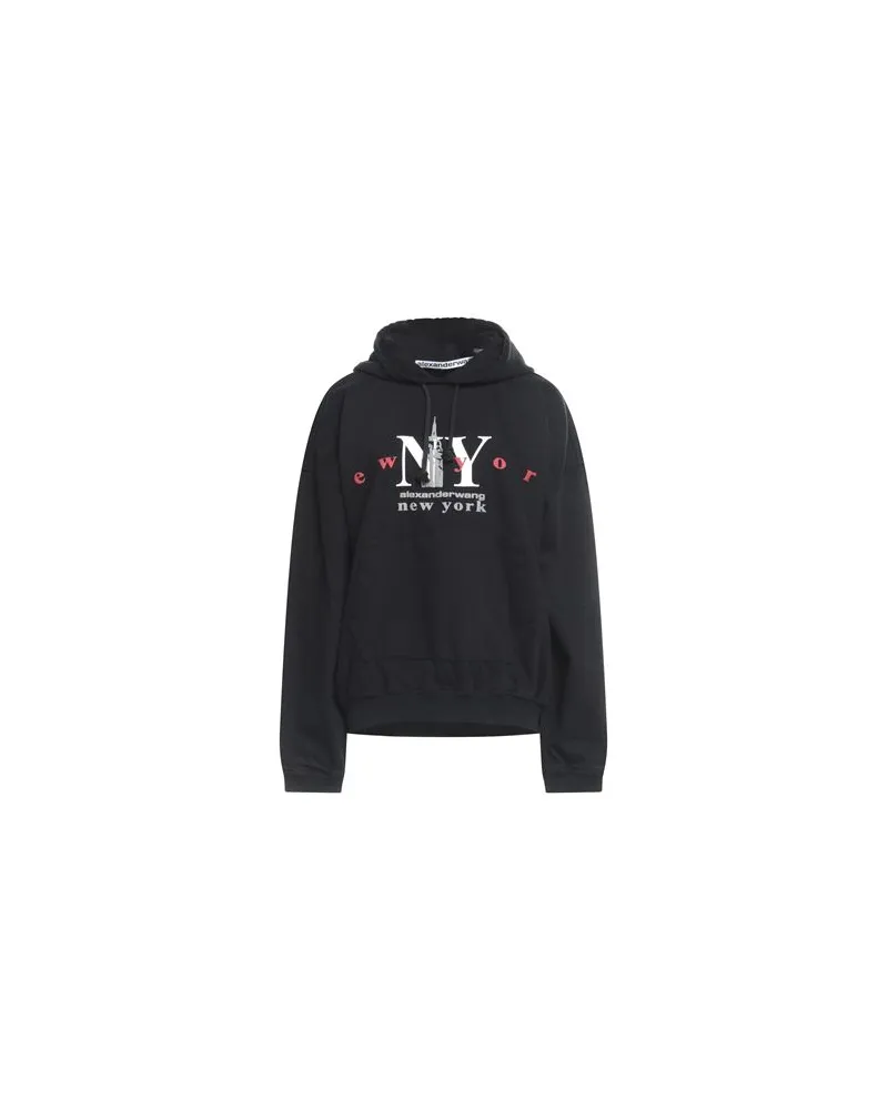 Alexander Wang TOPS - Sweatshirtsauf YOOX.COM Schwarz