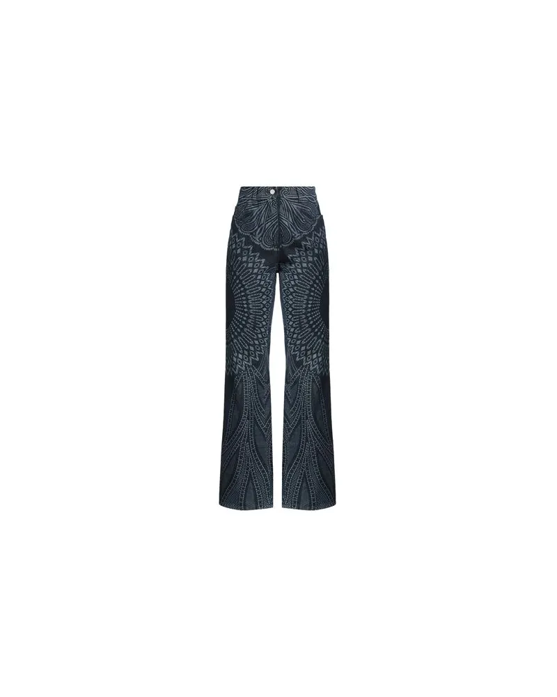 Alberta Ferretti HOSEN & RÖCKE - Jeanshosenauf YOOX.COM Blau