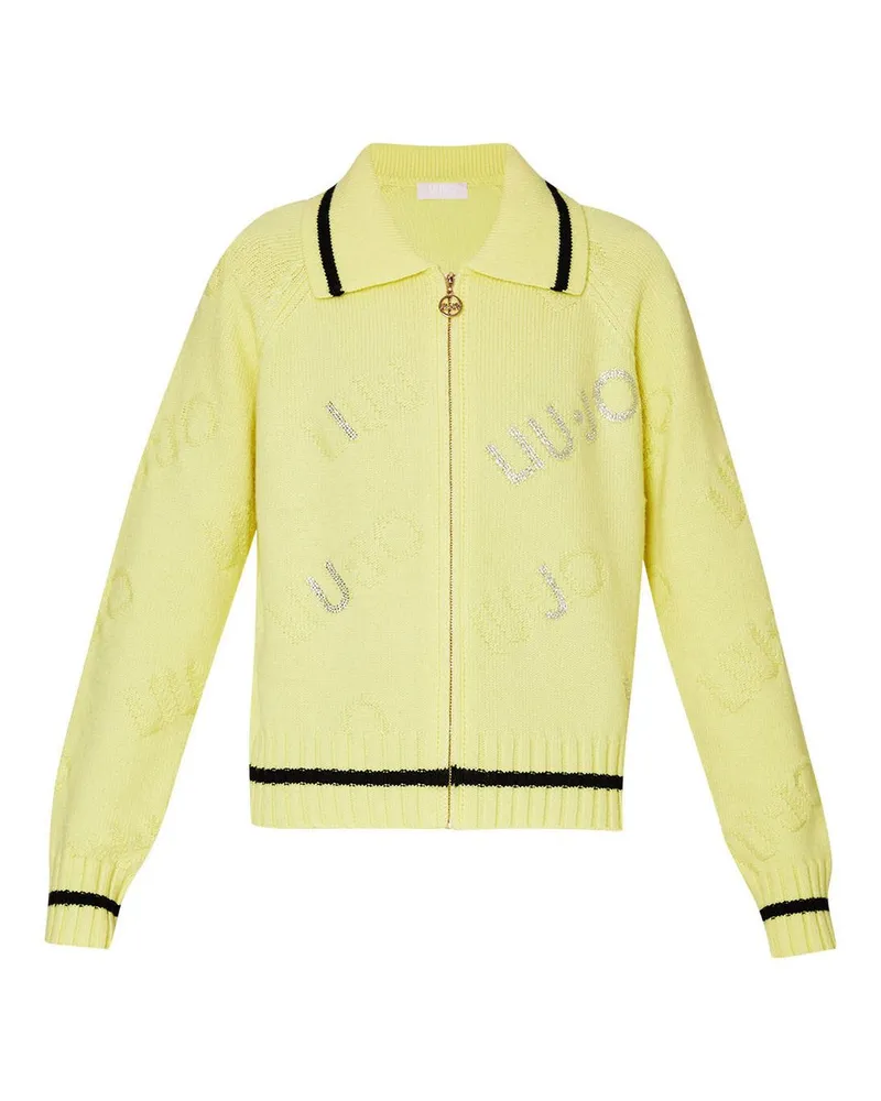 Liu Jo Strickjacke Gelb