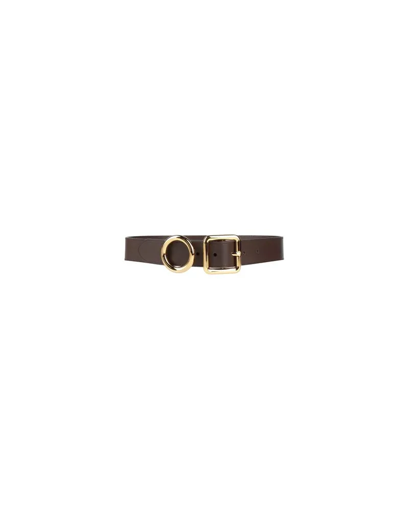 Jacquemus Kleinlederwaren - Gürtelauf YOOX.COM Dunkelbraun