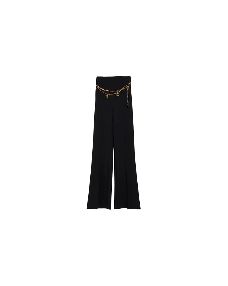 Elisabetta Franchi HOSEN & RÖCKE - Hosenauf YOOX.COM Schwarz