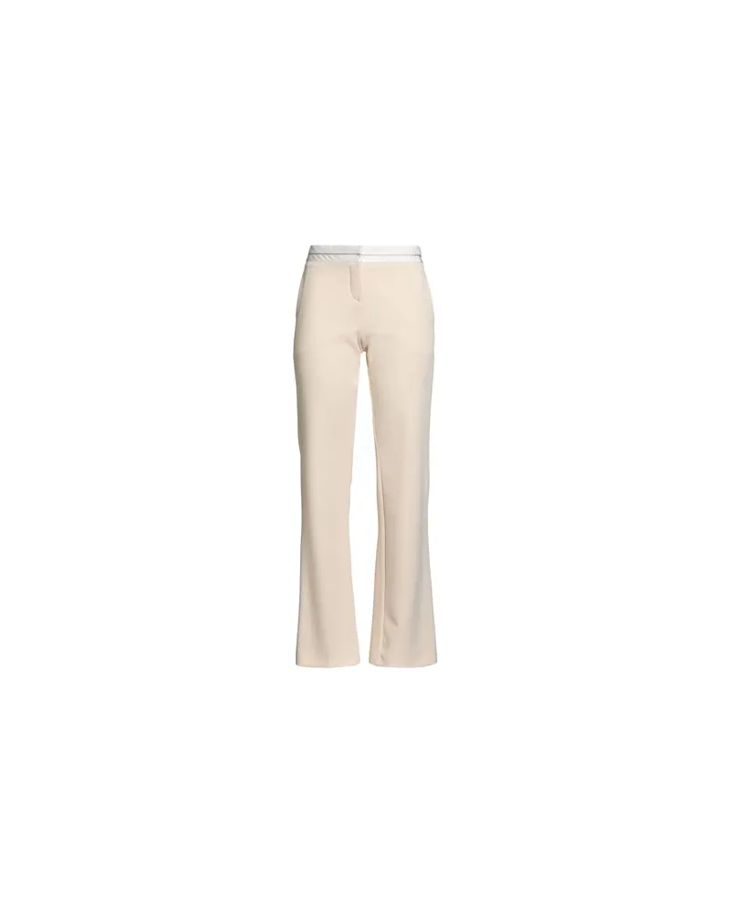 Patrizia Pepe HOSEN & RÖCKE - Hosenauf YOOX.COM Cremeweiß