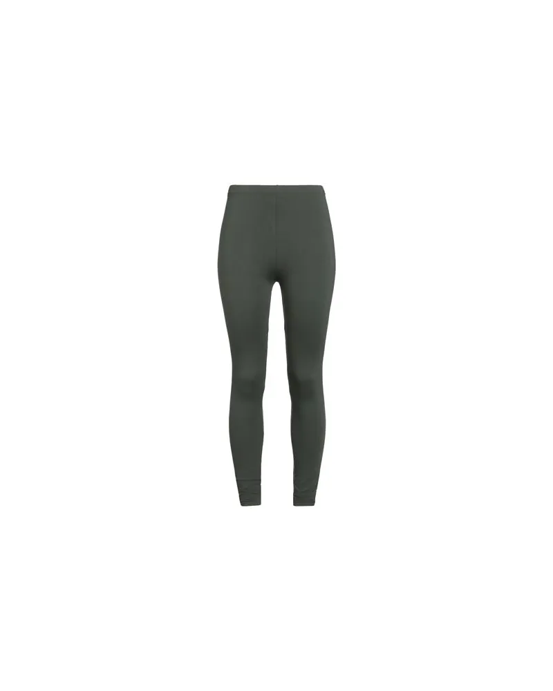 Majestic HOSEN & RÖCKE - Leggingsauf YOOX.COM Dunkelgrün