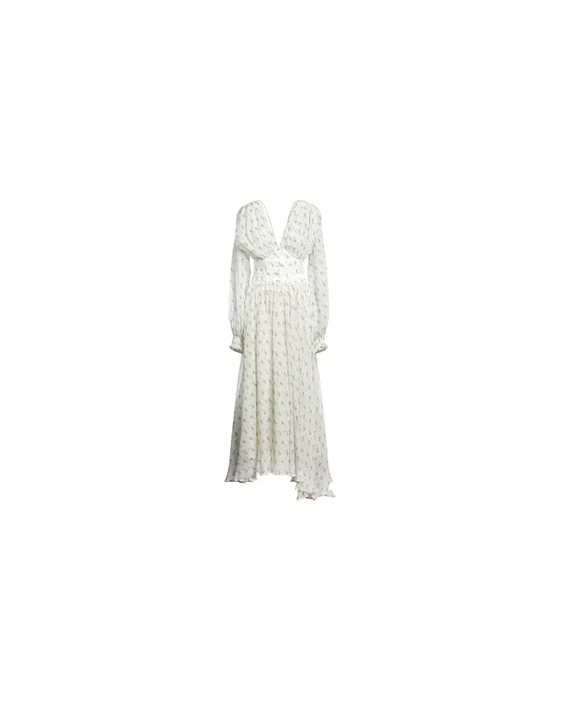 Weili Zheng KLEIDER - Maxi-Kleiderauf YOOX.COM Pastellgelb