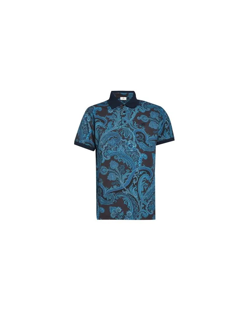 Etro TOPS - Poloshirtsauf YOOX.COM Taubenblau