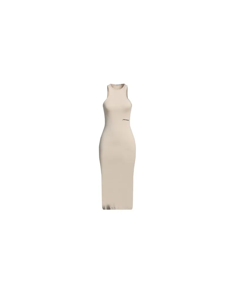 HINNOMINATE KLEIDER - Midi-Kleiderauf YOOX.COM Beige