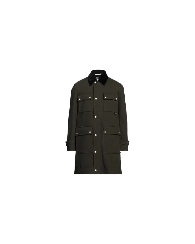 Paolo Pecora Milano JACKEN & MÄNTEL - Mäntelauf YOOX.COM Militärgrün