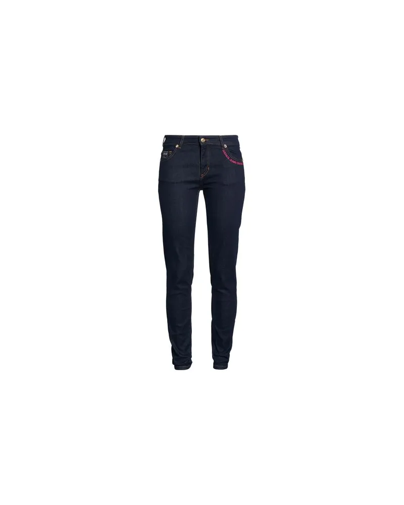 Versace Jeans HOSEN & RÖCKE - Jeanshosenauf YOOX.COM Blau
