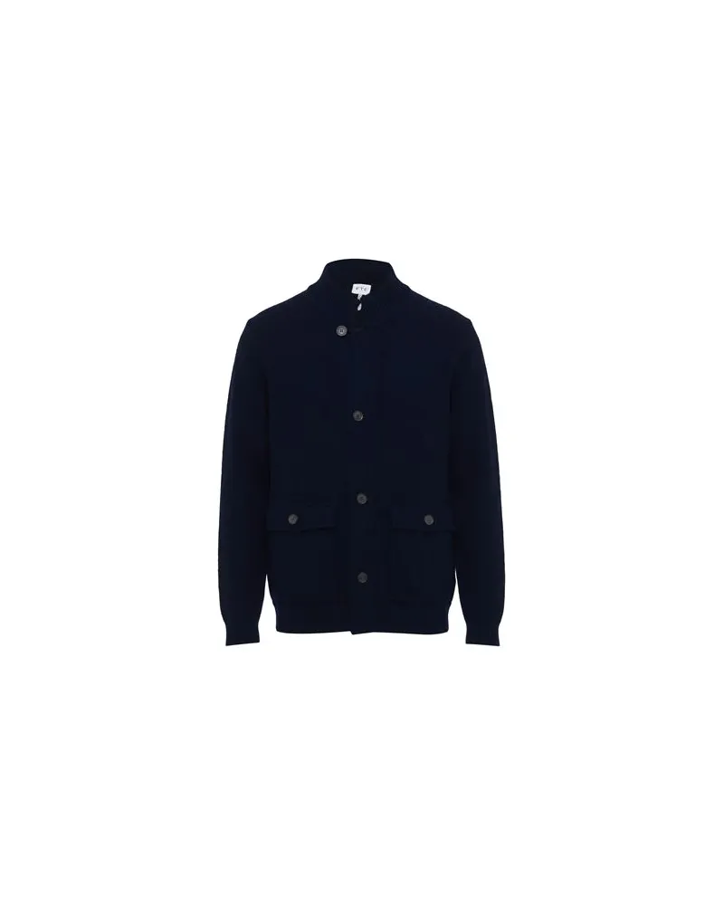 FTC Cashmere STRICKWAREN - Strickjackenauf YOOX.COM Nachtblau