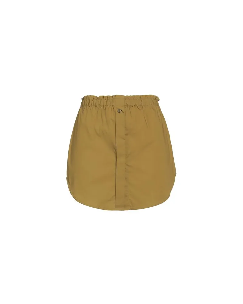 SOLOTRE HOSEN & RÖCKE - Miniröckeauf YOOX.COM Militärgrün