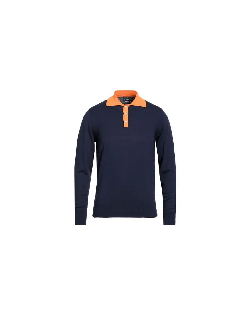 Slowear STRICKWAREN - Pulloverauf YOOX.COM Nachtblau