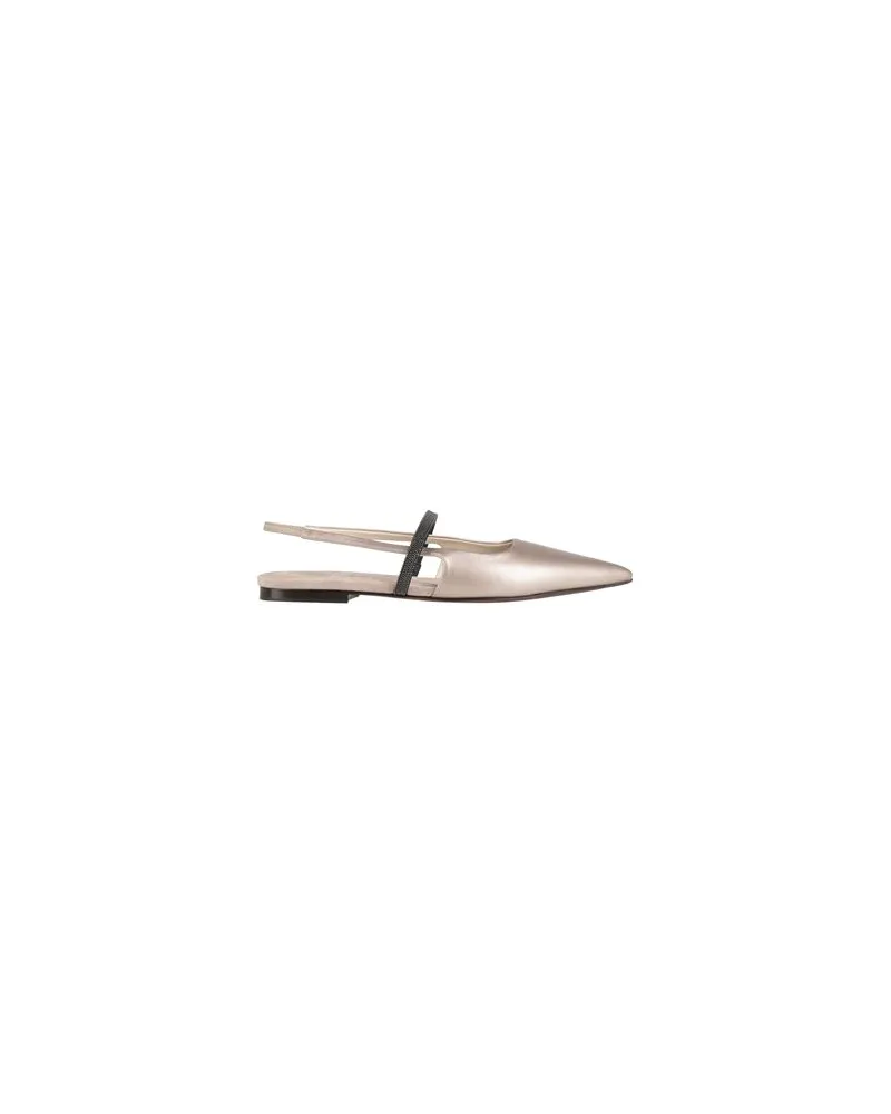 Brunello Cucinelli SCHUHE - Ballerinasauf YOOX.COM Grau