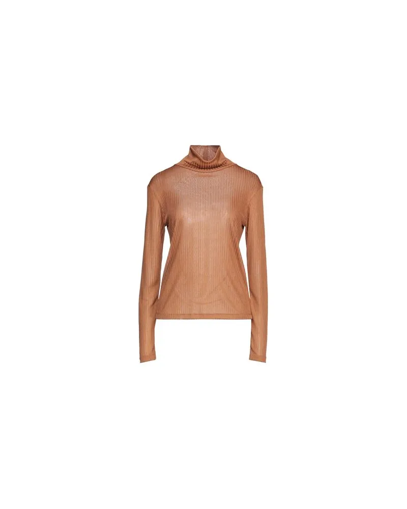 Dondup STRICKWAREN - Rollkragenpulloverauf YOOX.COM Kamel