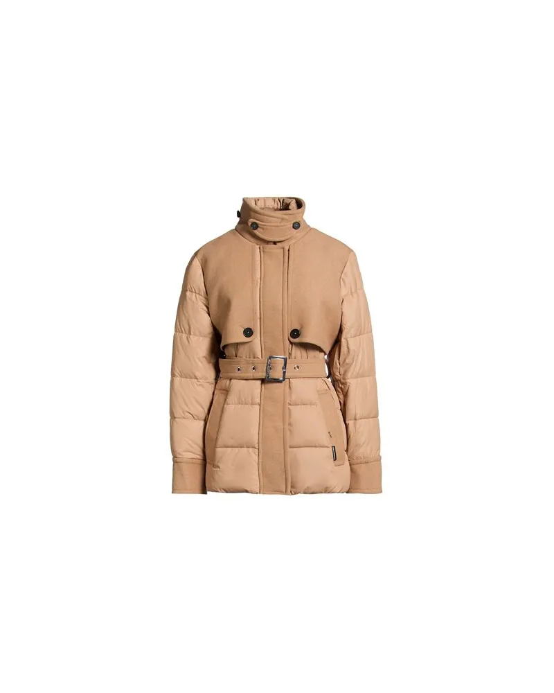 Karl Lagerfeld JACKEN & MÄNTEL - Pufferjacken & Daunenjackenauf YOOX.COM Kamel