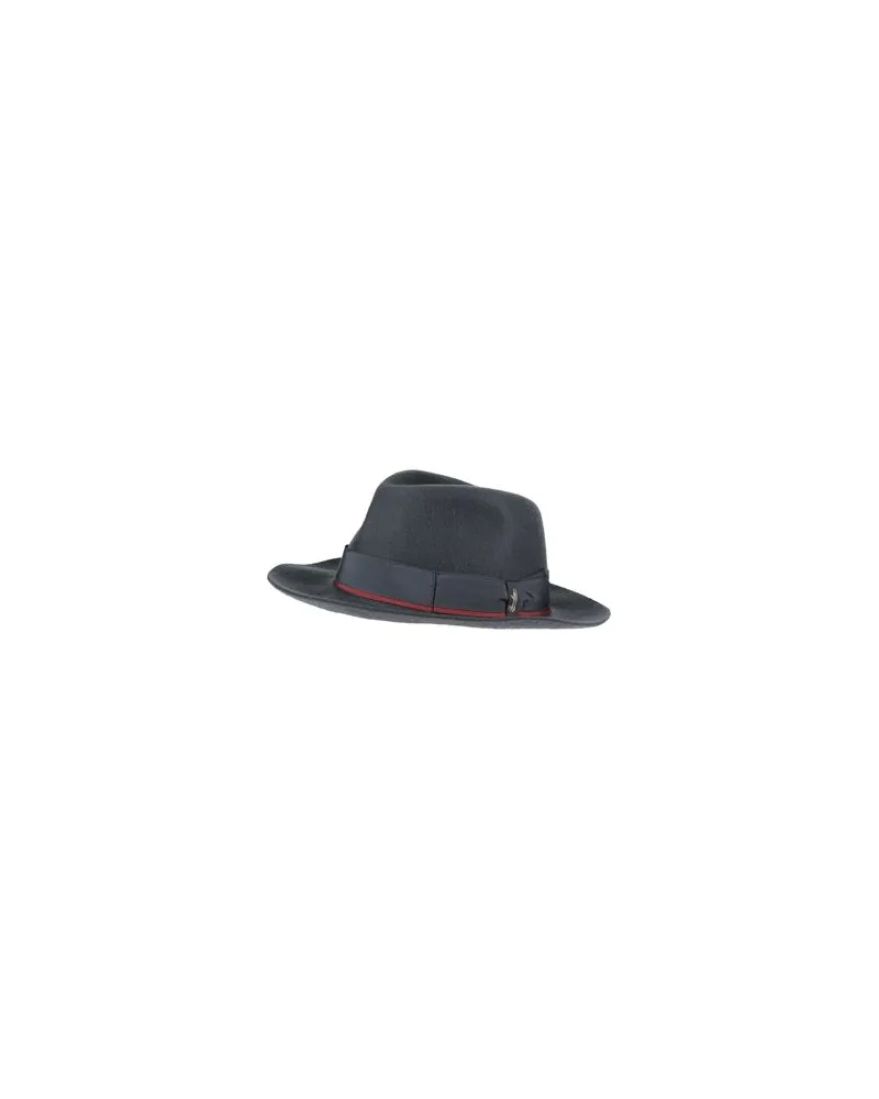 Borsalino ACCESSOIRES - Mützen & Hüteauf YOOX.COM Braungrau