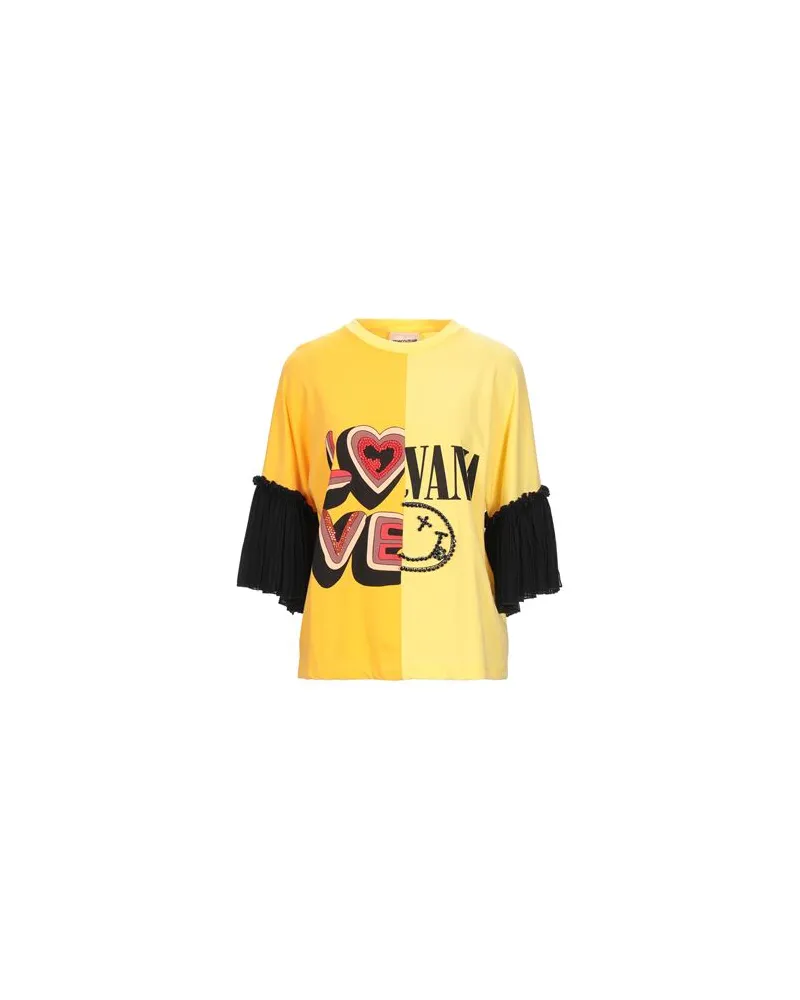 Semicouture TOPS - T-shirtsauf YOOX.COM Gelb