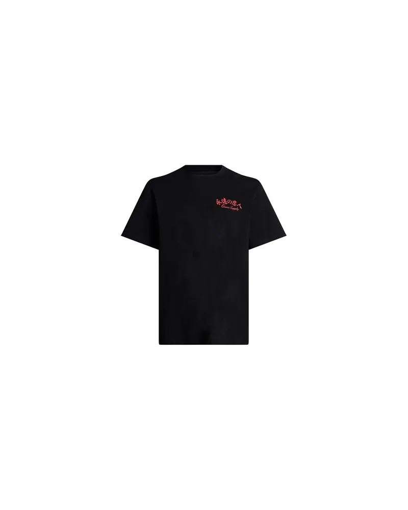 Edwin Jeans TOPS - T-shirtsauf YOOX.COM Schwarz
