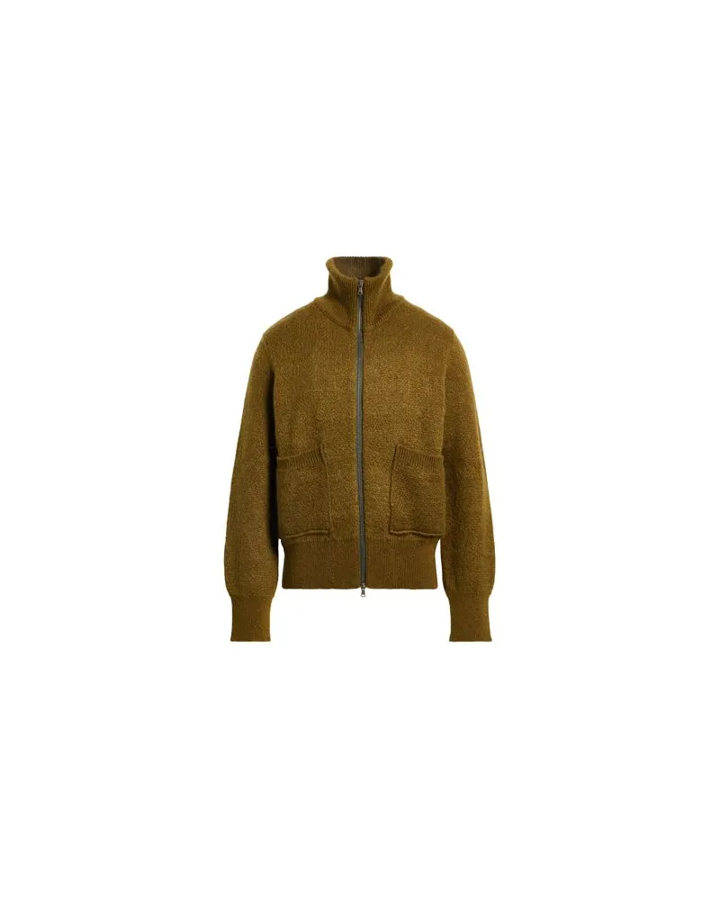 Irish Crone STRICKWAREN - Strickjackenauf YOOX.COM Militärgrün