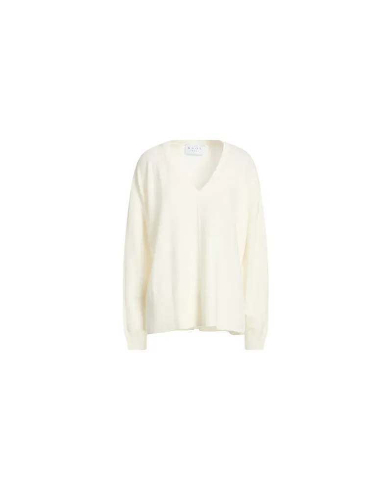 Kaos STRICKWAREN - Pulloverauf YOOX.COM Cremeweiß