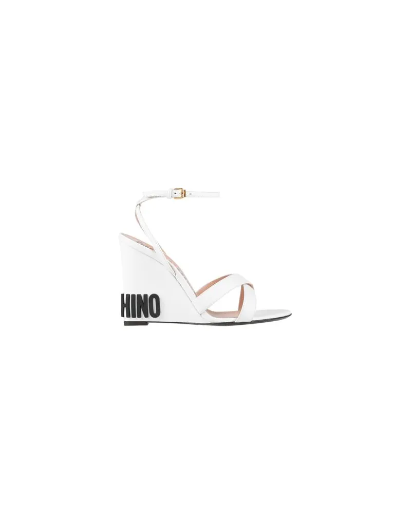Moschino COUTURE - SCHUHE - Sandalenauf YOOX.COM Weiß