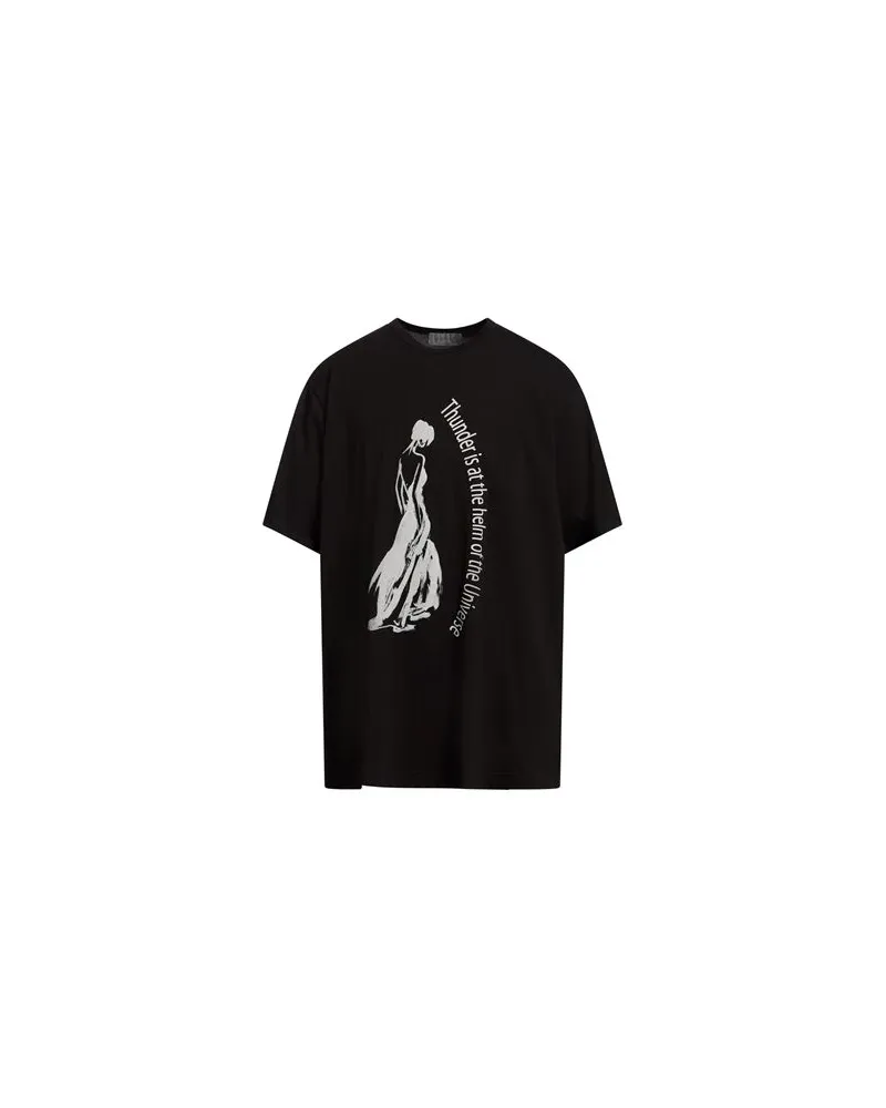 Yohji Yamamoto TOPS - T-shirtsauf YOOX.COM Schwarz