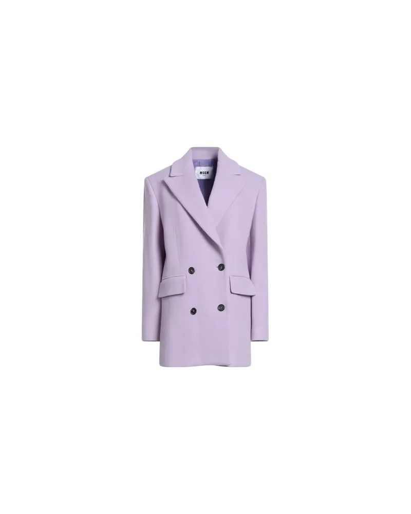 MSGM JACKEN & MÄNTEL - Mäntelauf YOOX.COM Lila