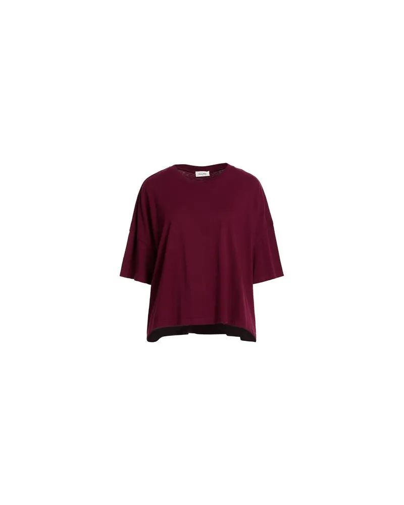American Vintage TOPS - T-shirtsauf YOOX.COM Bordeaux