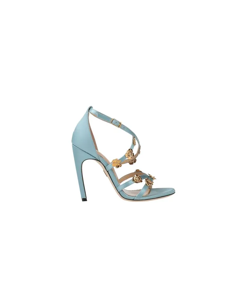 Zuhair Murad SCHUHE - Sandalenauf YOOX.COM Himmelblau