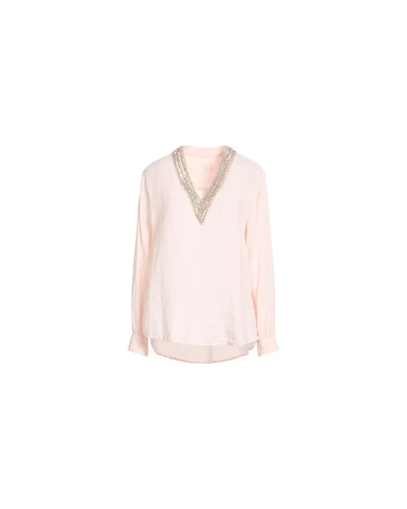 120% Lino TOPS - Topsauf YOOX.COM Hellrosa