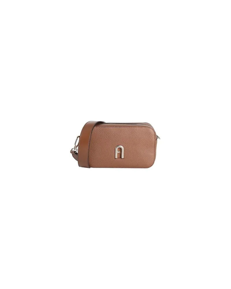 Furla PRIMULA MINI CROSSBODY  - TASCHEN - Umhängetascheauf YOOX.COM Braun