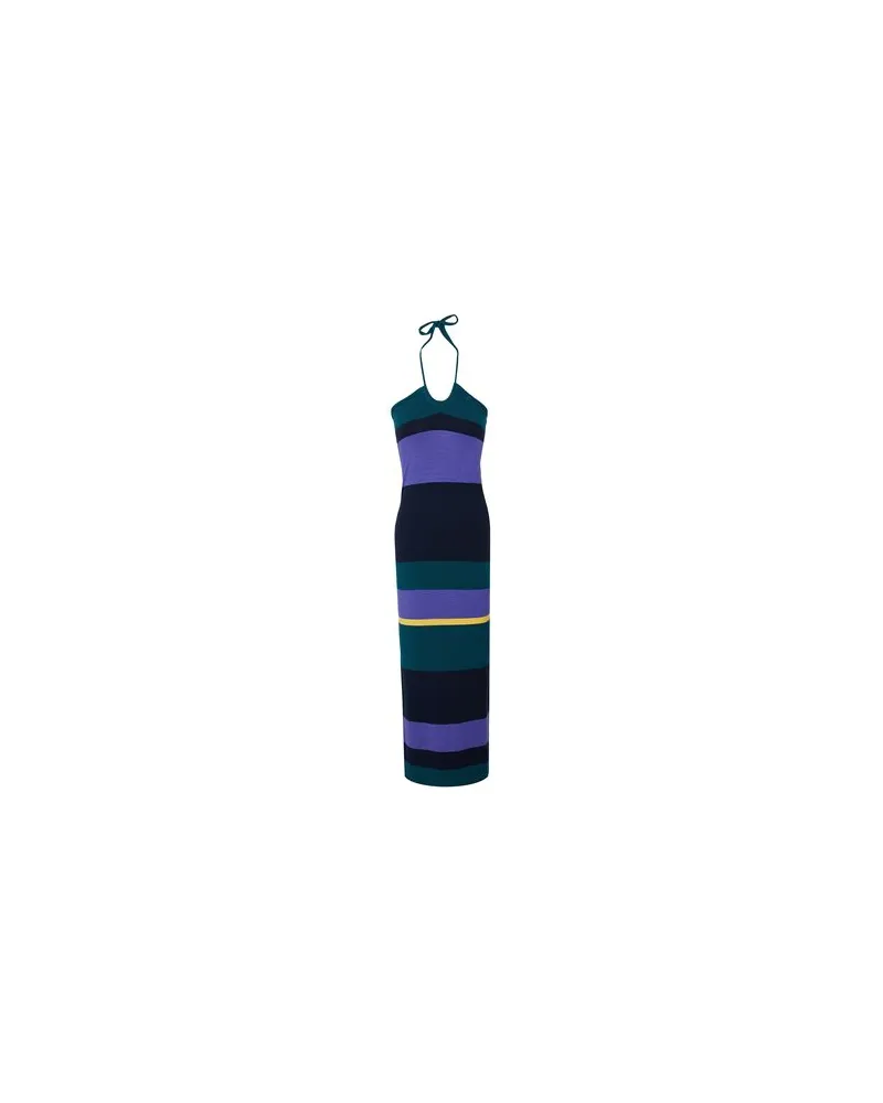 8 by Yoox KNIT HALTERNECK MAXI DRESS  - KLEIDER - Midi-Kleiderauf YOOX.COM Dunkelgrün