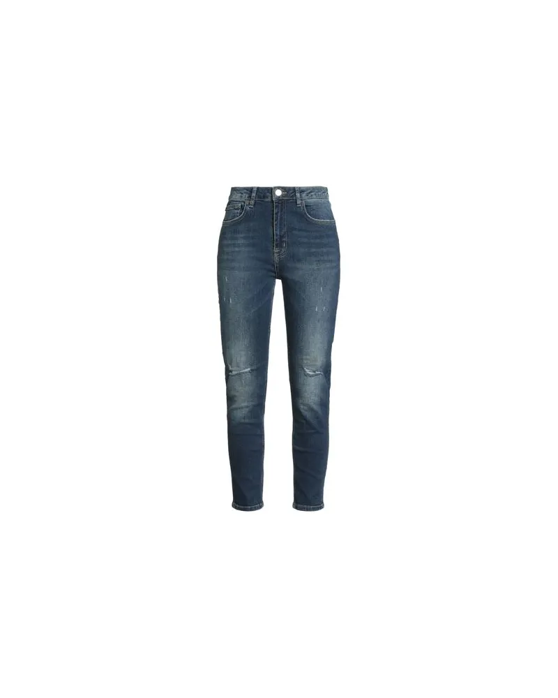 ICE PLAY HOSEN & RÖCKE - Jeanshosenauf YOOX.COM Blau